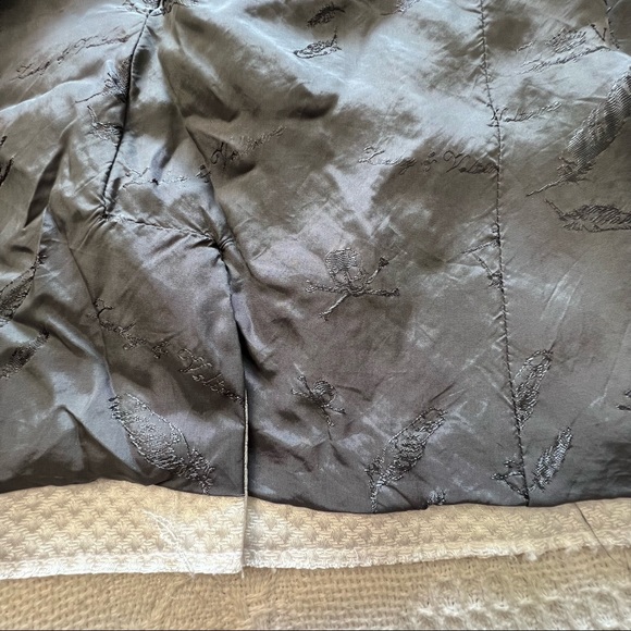 Zadig & Voltaire Virgin BF Blazer Raw Edge White Jacket Size 8 - Picture 9 of 12